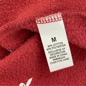 Playboy by PacSun Double Zip Cabin Hoodie Red size medium thumbnail 8