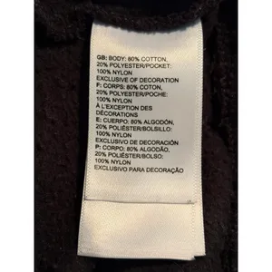 The North Face Womens Large Cropped Fleece 1/4 Zip Black Pullover sweatshirt thumbnail 9
