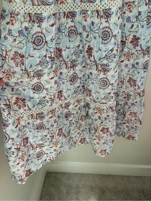 NWT Roller Rabbit x Target Floral Midi Dress size Medium thumbnail 4