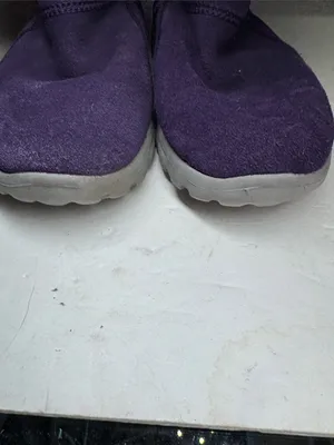 Skechers on-the-go Purple leather Suede Plush-Lined Winter Boots 8.5 slip on thumbnail 4