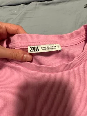 ZARA Ruffled Crop Top thumbnail 2