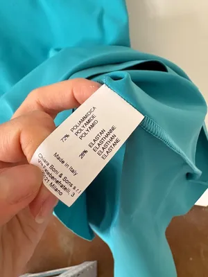 NWT Chiara Boni Sleeveless Gown Deep Sky Blue Italian Designer Dress Sz 4 thumbnail 5