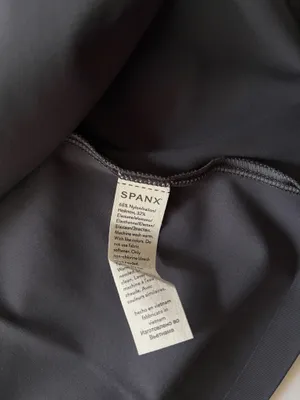 NWT! SPANX Gray Active Peplum Tank thumbnail 5