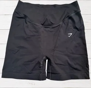 Gymshark Black‎ Seamless High Rise Biker Shorts Women’s Small thumbnail 1