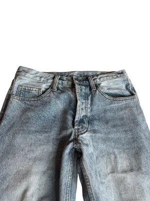 John Galt Light Wash Denim Jeans Straight Fit Classic Casual Size Small Women's thumbnail 2