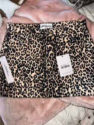 Princess Polly Leopard Mini Skirt thumbnail 2