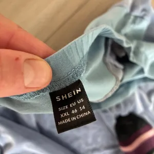 SHEIN Maternity Velour Lounge Set Long Sleeve Top Jogger Pants Blue XXL‎ thumbnail 5