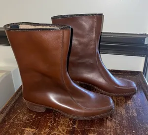 Vintage Winterproof Waterproof Mid-Calf Rain Boots - Size 8M thumbnail 1