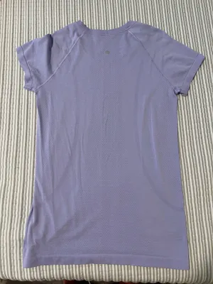 Lululemon Swiftly Short Sleeve Purple thumbnail 2