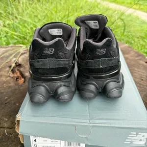 New Balance 9060 black sneakers #newbalance #trainers women size 4 thumbnail 3