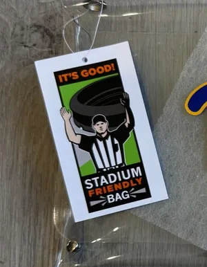 Little‎ Earth Pitt Panthers Clear Stadium Friendly Bag Clutch 9x6 No Strap NEW thumbnail 1