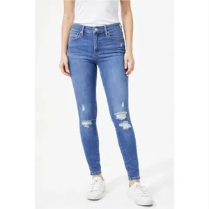 Levi’s 720 High Rise Super Skinny Distressed Jeans Size 26 thumbnail 2