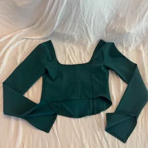 NWT new Abercrombie & Fitch corset long sleeve size medium thumbnail 3