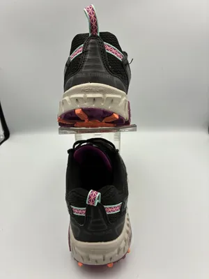 New Balance All Terrain Womens Running Shoes 8 Black Purple Mesh 412 V3 TechRide thumbnail 4