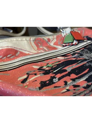 Coach Y2K Poppy Floral Print Tote Shoulder Bag 3 Hang Tags! thumbnail 5