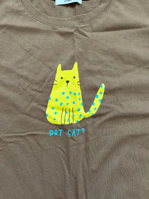 Polka Dot Cat Tee. XS thumbnail 8