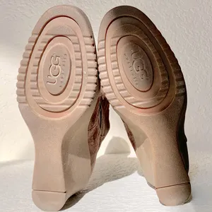 UGG Brown Heeled Boots thumbnail 4