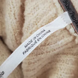 Free People Strawberry Fields Cream Knit Cowl‎ Neck Sweater Size S thumbnail 8