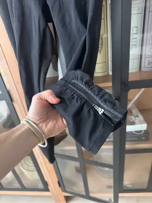 Lululemon runday leggings cropped vintage y2k zipper high rise cinch ankle 7/8 thumbnail 4