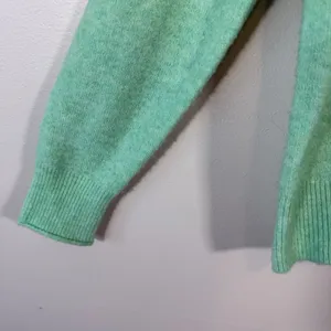 J. Crew Mock Neck Sweater‎ Light Green Wool Blend Merino Alpaka Soft size Small thumbnail 6