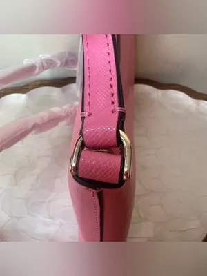 Kate Spade Sadie Small‎ Crossbody Blossom Pink Saffiano Leather NWT thumbnail 8