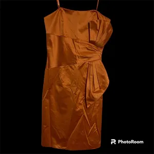 Max & Cleo Cocktail Formal Dress Size 4 Semi-formal Burnt Orange‎ Necter thumbnail 4