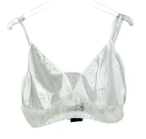 NWT Frederick's of Hollywood Delphine Satin Cropped Cami White Size Medium M T24 thumbnail 2