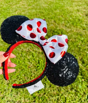 Disney Minnie Mouse Ears Headband thumbnail 2