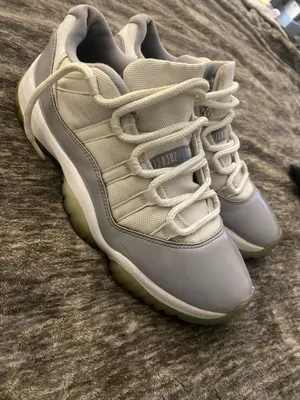 Air Jordan 11 Low Cement Grey Men’s Sneakers Shoes Size 9.5 thumbnail 1