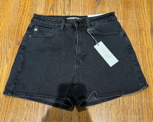 Just USA Denim Shorts Black Women’s thumbnail 1