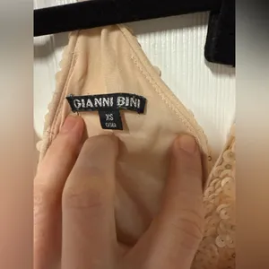 Gianni Bini Beige Sequin Dress thumbnail 2