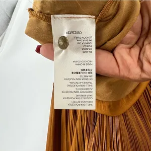 Anthropologie Maeve Saniya Mini Dress Pleated Satin Ruffle‎ Trim Feminine thumbnail 13
