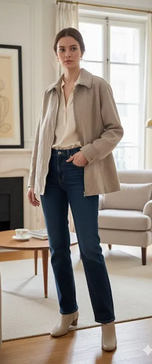 Linda Allard x Ellen Tracy 100% wool full zip women’s jacket size 14 thumbnail 1