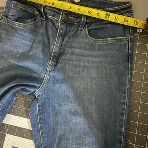 Levis Blue Skinny Jeans with Distressed Details thumbnail 10