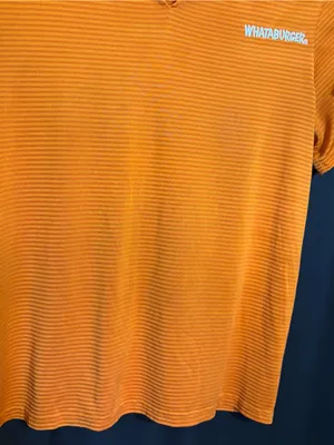 Whataburger women’s size small short sleeve employee blouse thumbnail 4