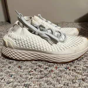 NoBull Project Allday Knit Sneakers in Dessert White- Size 7.5 (women) thumbnail 2
