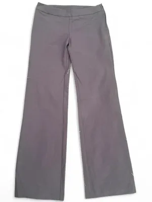 H&M brown flare mid-rise trousers. Size US 2. New with tags thumbnail 1