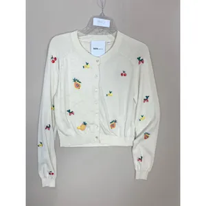525 America embroidered Patch Sweater cardigan XS thumbnail 8
