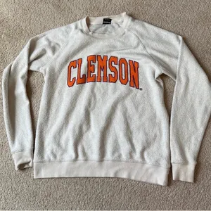 Clemson White Sweater Women’s Small thumbnail 1