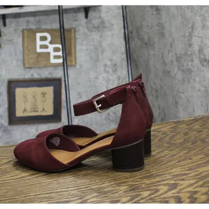 Style & Co. Womens Alinaa Two-Piece Dress Sandals Berry Microsuede Purple 8M thumbnail 2