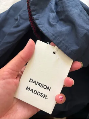 Damson Madder Lykke shirt in navy new nwt thumbnail 6
