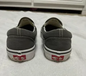 Vans gray slip on thumbnail 3