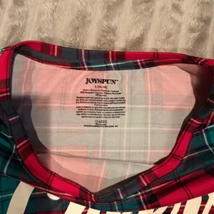 Joyspun‎ Womens Holiday Plaid Pajama Set Cheers Red Green L 12-14 JS4395051SA thumbnail 6