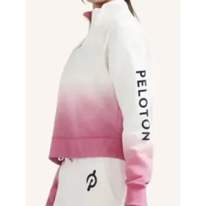 Peloton 1/4‎ Zip Ombré Sweatshirt Women's Size XL Athleisure thumbnail 2