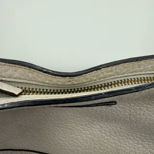Kate Spade‎ Bag Bay Street Cora Pebbled Leather Beige Gray Crossbody thumbnail 13
