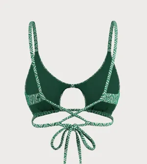 BERLOOK Green Geometric Textured Cut Out SET 27 Size M thumbnail 7