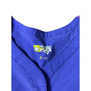 Wonder Wink Wonder Flex Women's Purple & Pink Scrub Top thumbnail 5