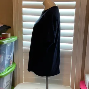 Arizona Jeans Essential Black Short Sleeve Tee thumbnail 4