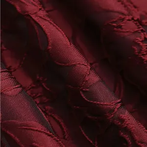 Rihoas Red Sweetheart Neck Jacquard Midi Dress thumbnail 8