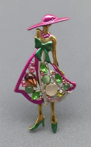 Fashion Temperament Girl Brooch thumbnail 1